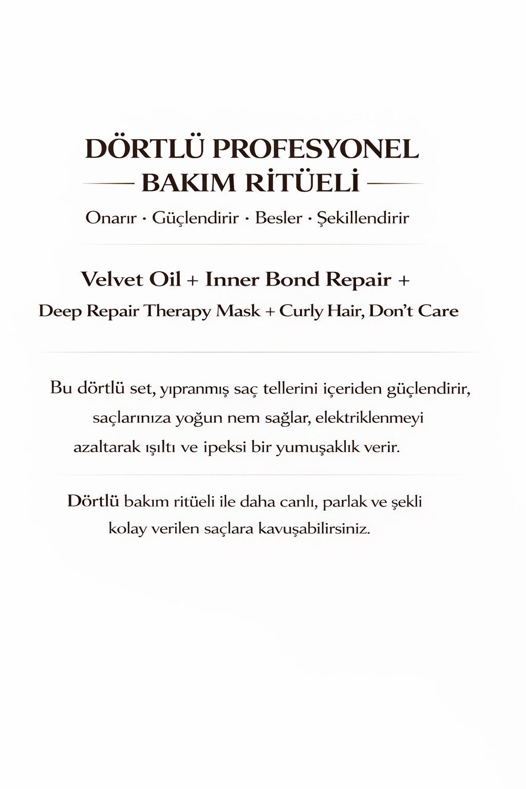 4’Lü Profesyonel Bakım