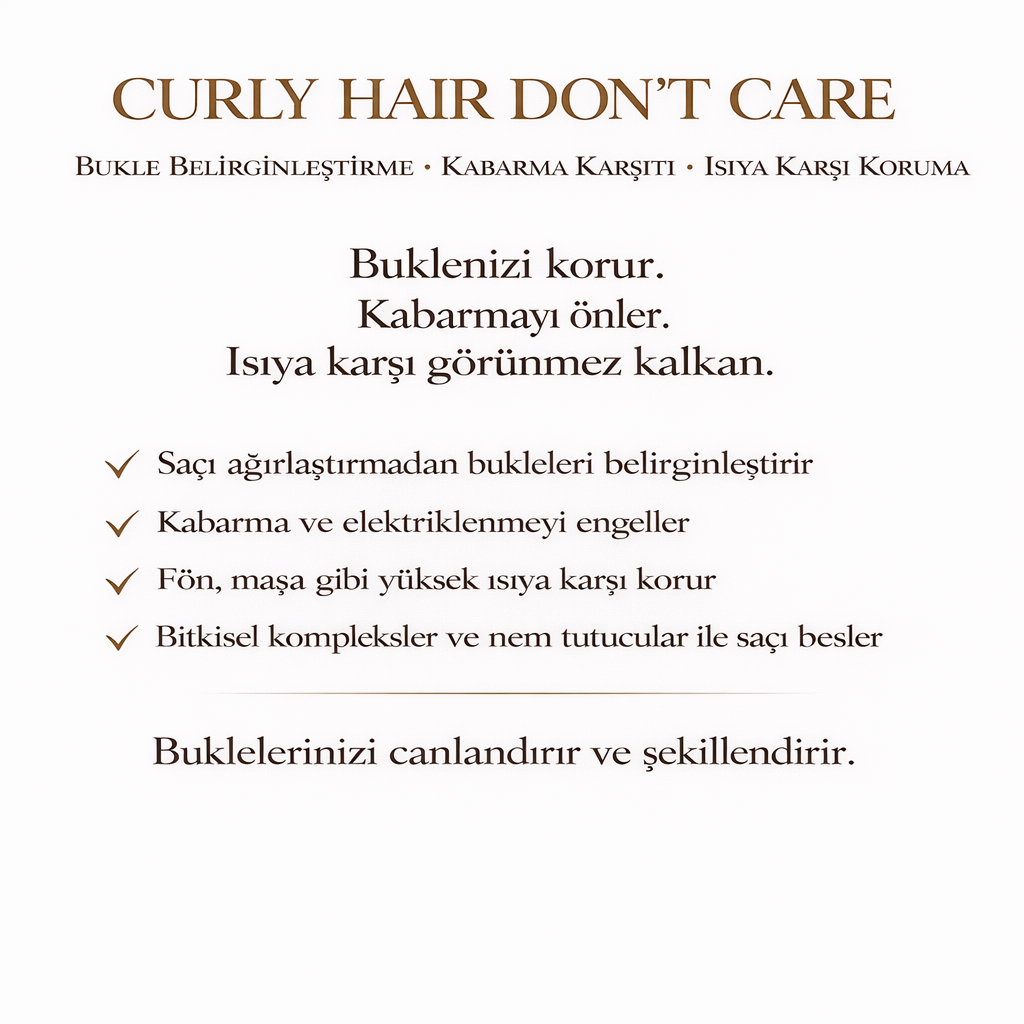 Curly Hair, Don't Care